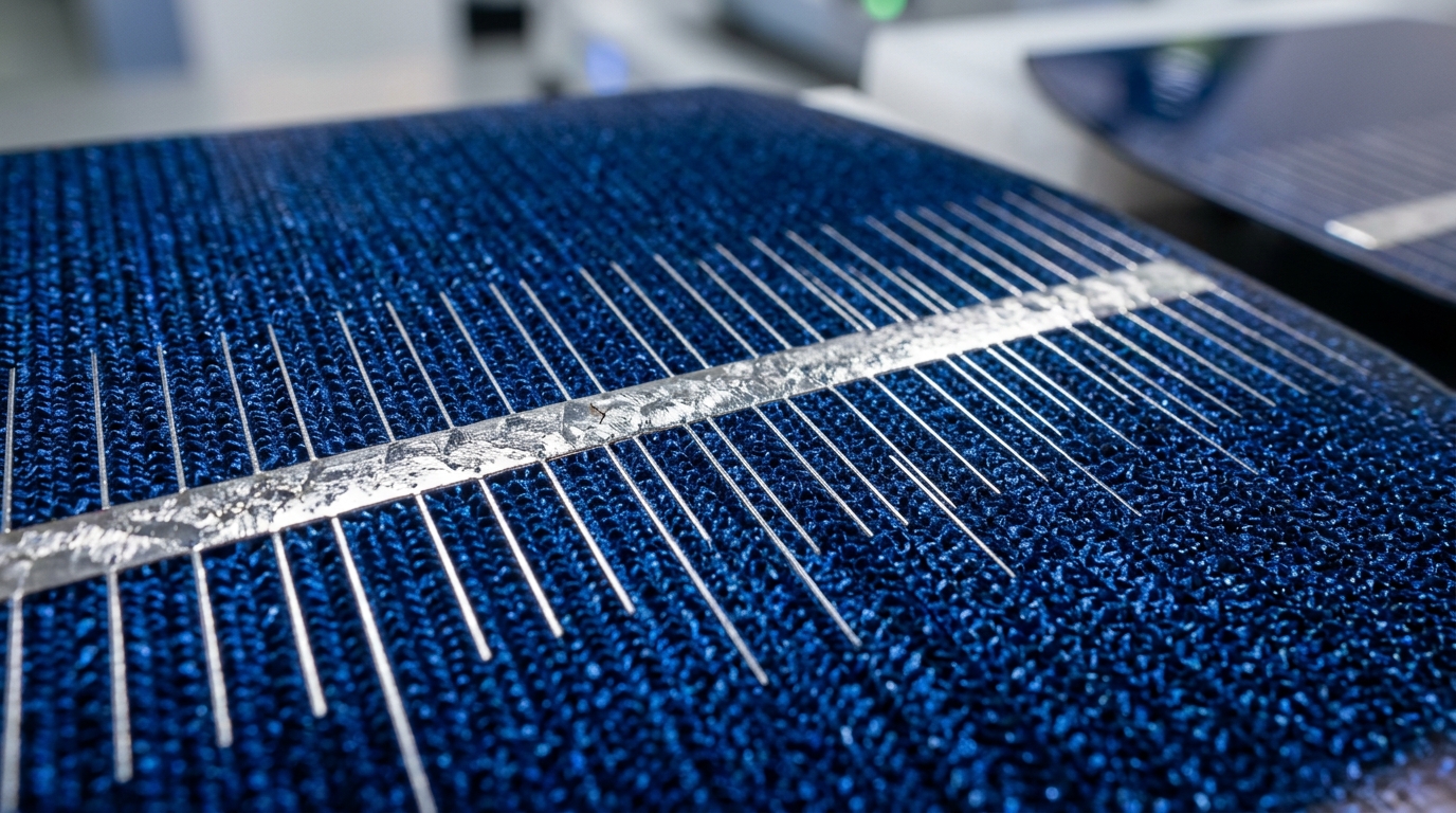 Mono PERC vs N-Type TOPCon solar cell wafer