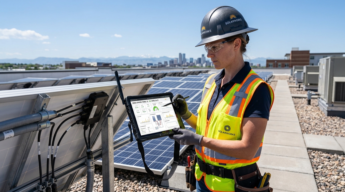 Solar panel cleaning and maintenance guide